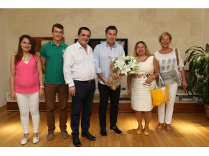 Lions Yöneticilerinden Başkan Kocadon’a ziyaret