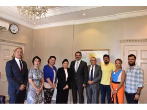 Vali Civelek’e, hayırlı olsun ziyaretleri devam ediyor