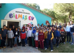 Bilim Parkı'nın son ziyaretçileri Antalya Demre'den geldi