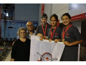 ŞEHİT EKER ADINA DÜZENLENEN YÜZME YARIŞLARINA YOĞUN İLGİ