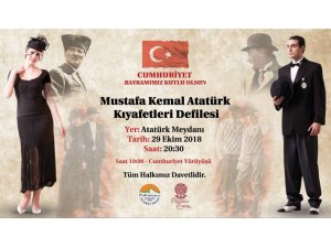 Atatürkün kıyafetleri 29 Ekimde podyumda