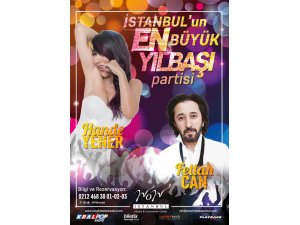 Hande Yener ve Fettah Can 2019’a, Yeşilköy’deki WOW İstanbul Hotel’de merhaba diyecek