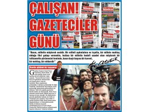 Temel Irmak: 10 Ocak Çalışan Gazeteciler Günü'nü kutlu olsun