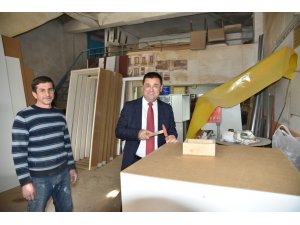 Başkan Tokat sanayi esnafını ziyaret etti