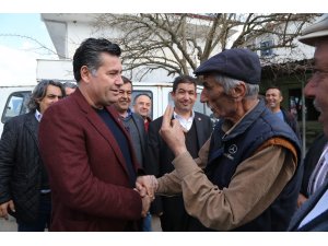 Başkan Kocadon Yatağan Bencik’i ziyaret etti