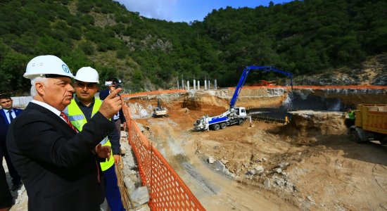 Büyükşehir Bodrum’un en büyük arıtma tesisini Turgutreis’e yapıyor