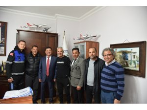 Milas ve Bodrum Masterler'inden başkana ziyaret