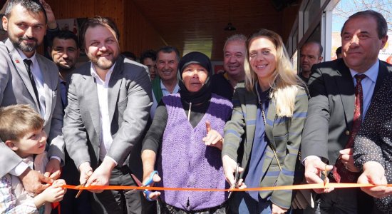 Serkan Yazıcı,  Selimiye seçim irtibat ofisi açılışını yaptı