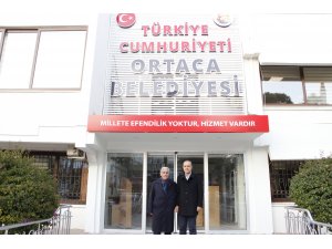 Şehit Polis Fethi Sekinin Babasından Ortaca Belediye Başkanı Alim Uzundemir’e Ziyaret