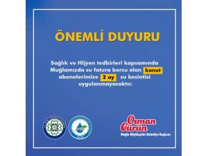 Borcu 2 ayı Geçenlerin Suyu Kesilmeyecek