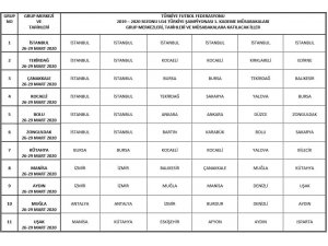 TÜRKİYE FUTBOL FEDERASYONU AMATÖR İŞLER KURULUNUN DİKKATİNE