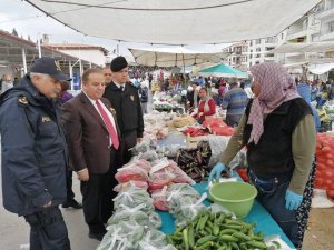 Menteşe Kaymakamdan Pazar Yeri Denetimi