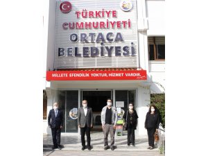 CHP'LİLER ORTACA BELEDİYE BAŞKANI UZUNDEMİR'İ ZİYARET ETTİLER