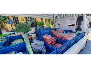 MARMARİS'TE SEYYAR MANAVLAR İŞ BAŞINDA