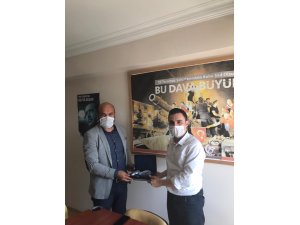 Sağlık-Sen İl Şube'den Başkan Gökmen'e hayırlı olsun ziyareti