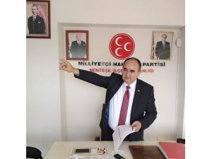 MHP Menteşe İlçe Başkanı Talat Uğurlu yeni yönetimini açıkladı