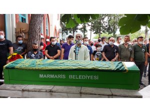 Marmaris Kadir Kaplan'ı Son Yolculuğa Uğurladı