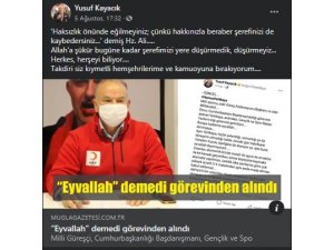 Kızılay Muğla şube başkanı Yusuf Kayacık Görevden Alındı!