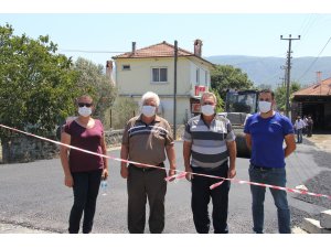 ULA BELEDİYESİNDEN KIZILYAKA-YEŞİLÇAM MAHALLELERİNİN BAĞLANTI YOLLARINA SICAK ASFALT