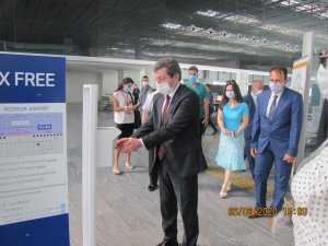 Muğla Valisi Orhan Tavlı İldeki Havalimanlarını Denetledi