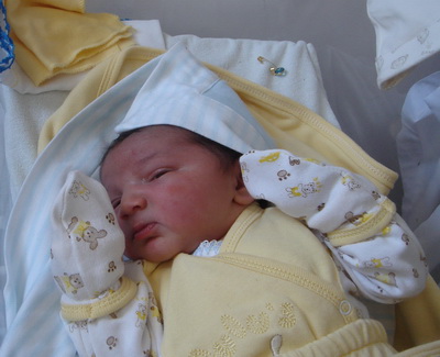 Hoş geldin Tuna bebek