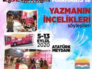 Edebiyat Otobüsü Marmaris'te