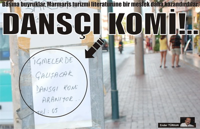 Restorana dansçı komi (!) aranıyor