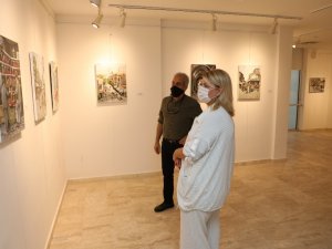 “Bİ ZAMANLAR” RESİM SERGİSİ AÇILDI