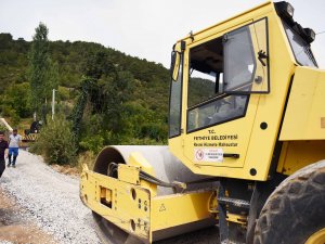 Nif Mahallesi’nde Yoğun Asfalt Mesaisi