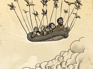 Uluslararası Karikatür Yarışmasının Ödülleri Veriliyor