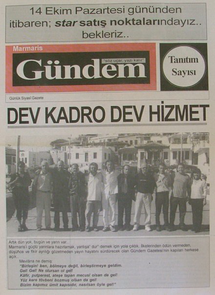 Temel Irmak'tan okuyucularımıza