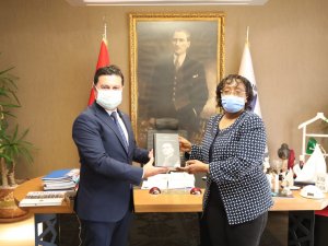 Tanzanya Büyükelçisi Başkan Aras'ı Ziyaret Etti 