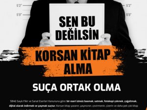 YAYBİR’DEN KORSAN KİTABA KARŞI FARKINDALIK KAMPANYASI