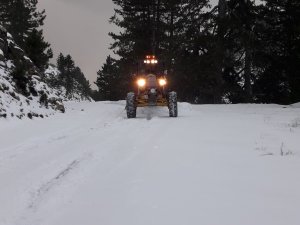 Muğla’ya Yılın İlk Karı Düştü