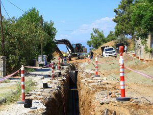 Ölüdeniz Caddesi’nde altyapı çalışmaları başladı