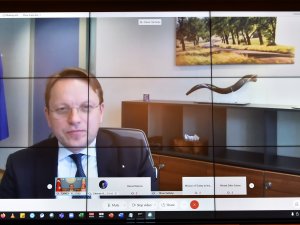 Bakan Pekcan, Avrupa Komisyonu’nun Komşuluk ve Genişlemeden Sorumlu Komiseri Olivér Várhelyi ile görüştü