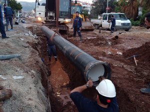 Marmaris’te İçme Suyu Hattının 8 Bin Metresi Tamamlandı