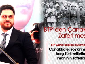 BTP’den Çanakkale Zaferi mesajı