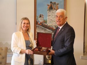 Hırvatistan Başkonsolusu’ndan Başkan Gürün’e Ziyaret