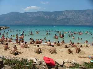 Altın sarısı kumlarıyla dünyaca ünlü Sedir Adası (Kleopatra Adası)