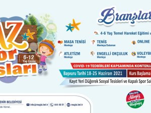 Muğla Büyükşehir’in Yaz Spor Kursları Başlıyor