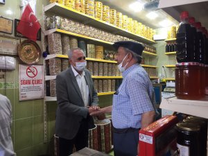 Milletvekili Yakup Taş Besni Esnafını Ziyaret Etti