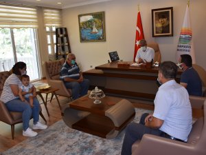 Şehit Görkem Hasdemir’in Ailesinden Başkan Oktay’a Ziyaret