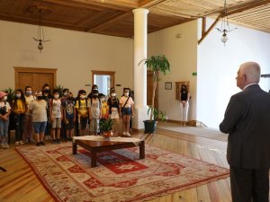 Büyükşehir Hizmet Binası Minik Ziyaretçileri Ağırladı