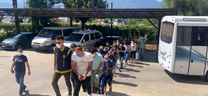 Fethiye'de fuhuş operasyonu: 7 tutuklama