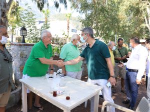 BAŞKAN OKTAY'DAN BAYRAM ZİYARETİ