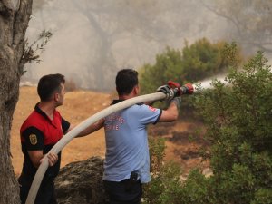 BAŞKAN ARAS, “BODRUM YANIYOR... CANIMIZ KALBİMİZ ACIYOR”