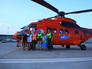 Muğla Büyükşehir Belediyesi, 4.5 Ton Su kapasiteli Helikopteri Muğla’ya Getirdi