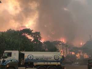 MUSKİ’den Yangınlara Karşı Destek