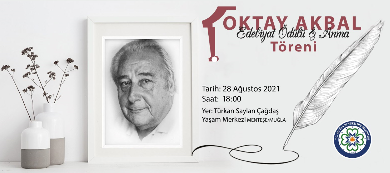 Oktay Akbal Edebiyat Ödülü Töreni 28 Ağustos’ta